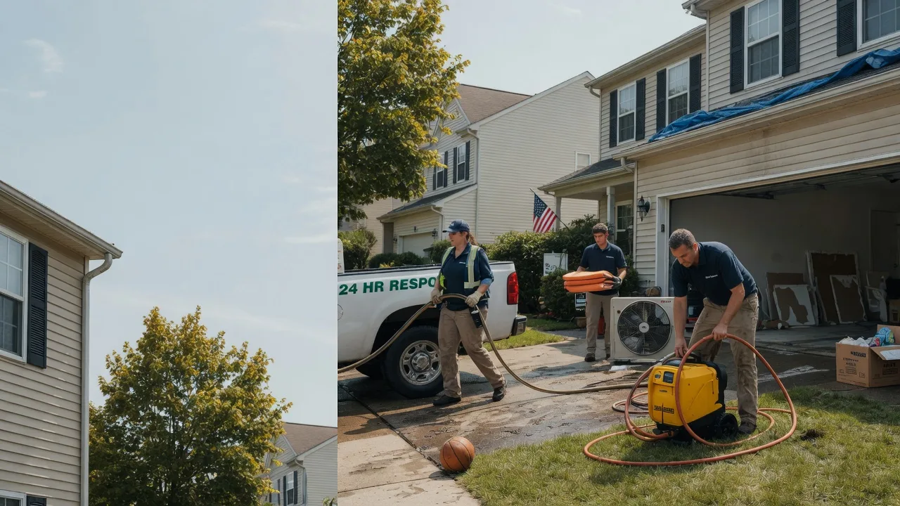 Emergency Water Damage Restoration in Coalport, PA near me